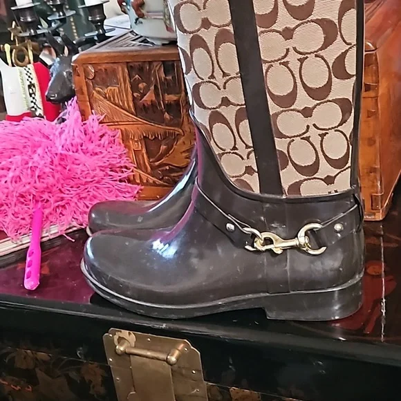 Coach rainboots - Picture 2 of 4